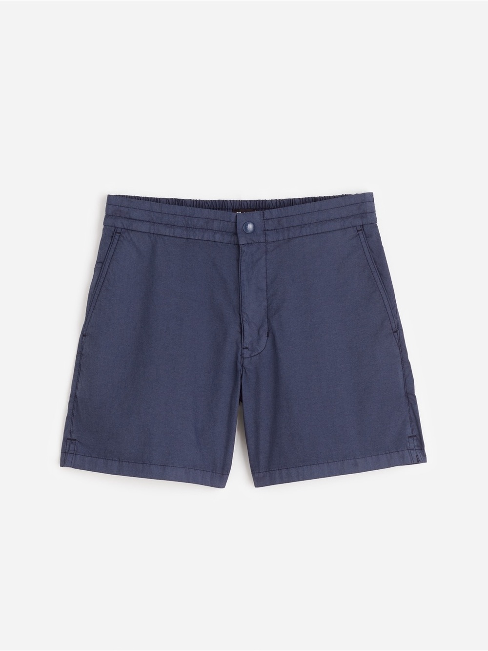 Madewell Men's Navy Flat-Front The Weekend Shorts Size 32